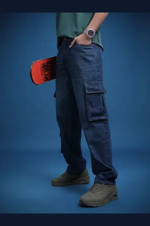 Roadster The Life Co. Men Loose Fit Pure Cotton Jeans