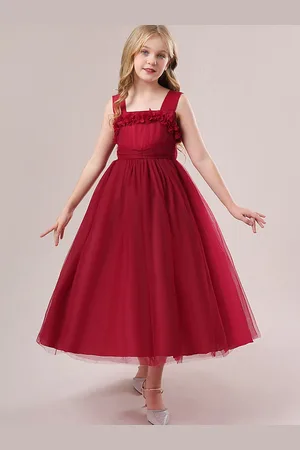 LULU & SKY Girls Fit and Flare Dress