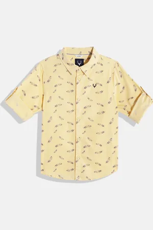 Allen Solly Boys Sport Conversational Printed Pure Cotton Shirt