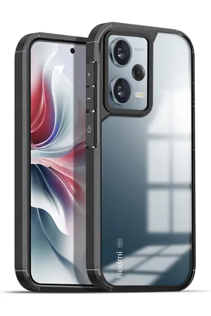 Karwan Solid Redmi Note 12 Pro 5G Shockproof Bumper Back Case
