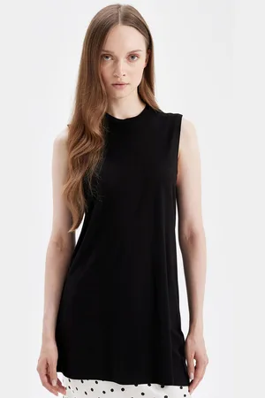 DeFacto Women Round Neck Sleeveless Tunic