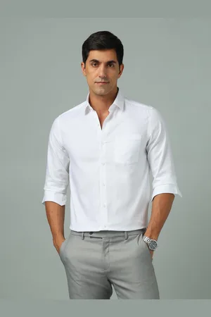 Arrow Iconic Manhattan Slim Fit Solid Shirt