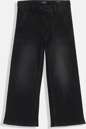 Allen Solly Girls Bootcut Stretchable Jeans