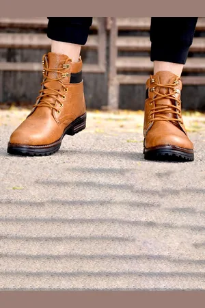 WOAKERS Men Block Heel Regular Boots