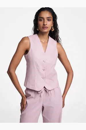 Terra Luna V-Neck Sleeveless Waistcoat