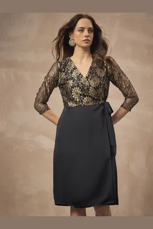 all about you Floral Print Satin Dress