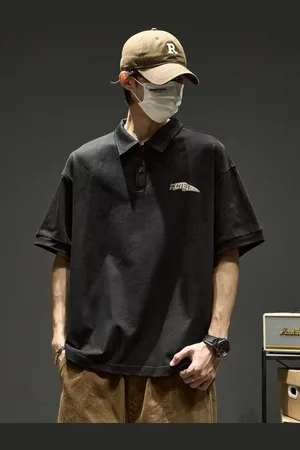 Stylecast Men Polo Collar T-shirt