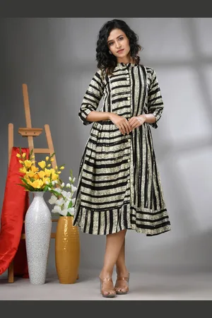 Charukriti Sequence Midi Ethnic Dresses