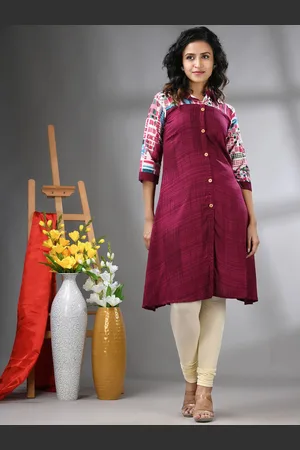 Charukriti Women Thread Work Kurta