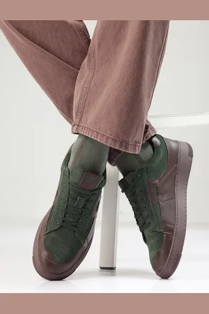 RARE RABBIT Men Leather Sneakers