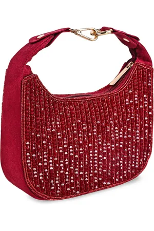 MARKQUES Women Embellished Structured Handheld Bag