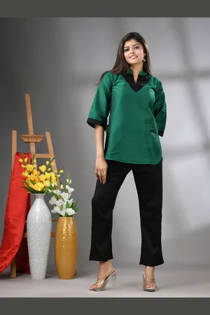Charukriti Women Opaque Semiformal Shirt