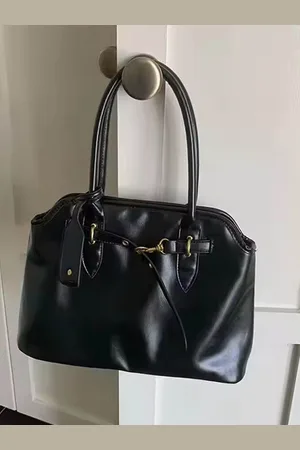 Stylecast Bucket Shoulder Bag with Bow Detail