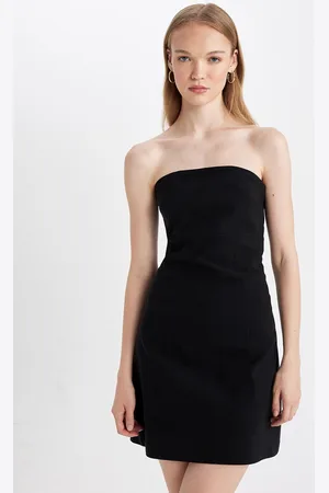 DeFacto Women solid Sheath Mini Sleeveless Dress