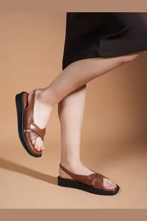 LAVIE Women Platform Strap Sqaure Toe Sandals