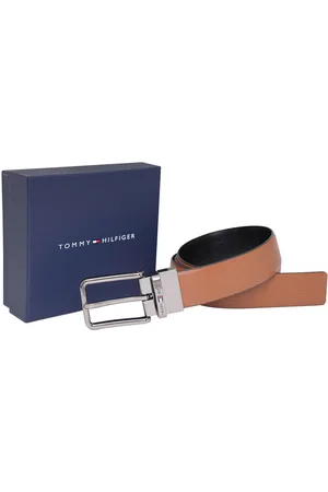 Tommy Hilfiger Men Textured Leather Reversible Belt