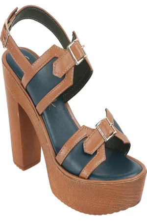Catwalk Platform Sandals with Buckles