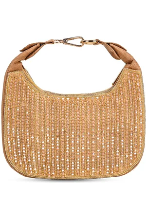 MARKQUES Women Embellished Structured Handheld Bag