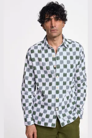 Terra Luna Men Smart Slim Fit Opaque Checked Casual Shirt