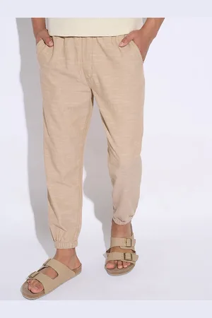 Pantaloons Men Mid-Rise Joggers Trousers