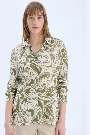 DeFacto Women Paisley Printed Casual Shirt