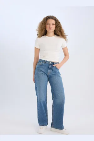 DeFacto Women Light Fade Mid-Rise Jeans