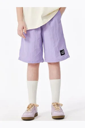 LULU & SKY Kids High-Rise Sports Shorts