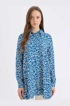 DeFacto Women Opaque Printed Casual Shirt