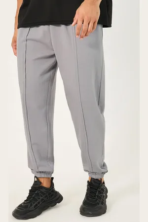 Styli Men Oversized Jogger With Raw Seam Detail