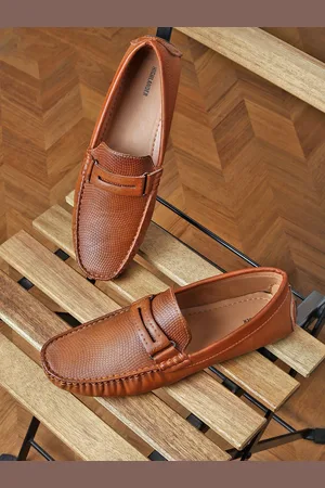 Highlander Men Textured Lightweight Driving Shoes