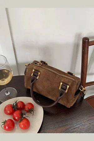 Stylecast Structured Handheld Bag with Applique