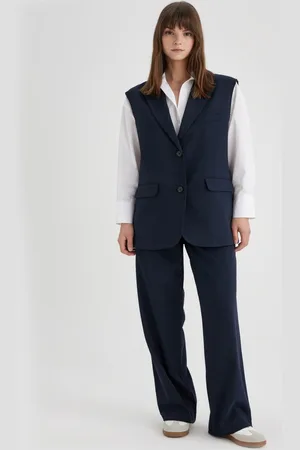 DeFacto Women Regular Fit Formal Trousers