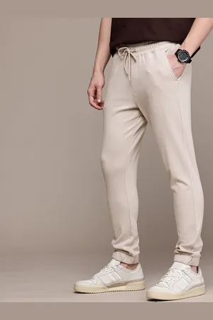 WROGN Men Textured Joggers