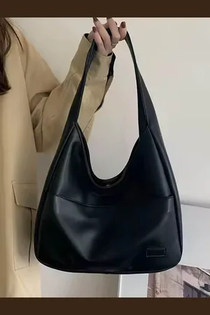 Stylecast Half Moon Hobo Bag with Fringed