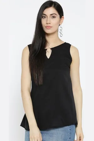 Moda Rapido Women Keyhole Neck Top