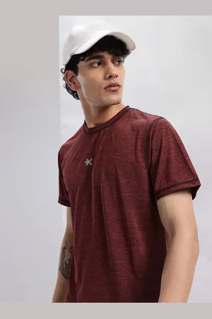 HRX Men Printed Rapid-Dry Sports T-shirt