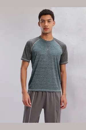 HRX Men Printed Rapid-Dry Sports T-shirt