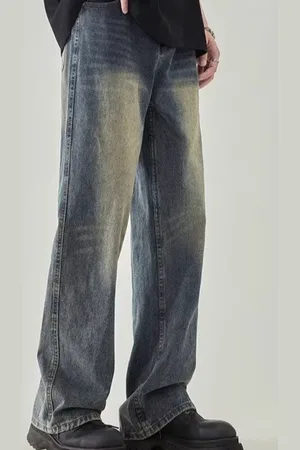 HERE&NOW Men Straight Fit Light Fade Jeans
