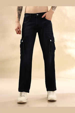 Mast & Harbour Men Mid-Rise Baggy Jeans