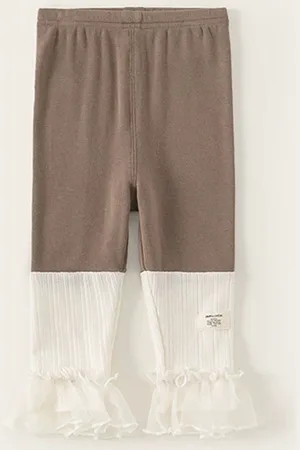 LULU & SKY Girls Mid-Rise Ankle-Length Leggings