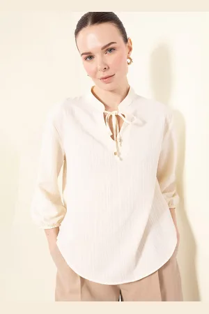DeFacto Women Opaque Striped Casual Shirt