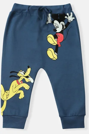 Nauti Nati Infants Cotton Disney Printed Jogger Style Track Pants