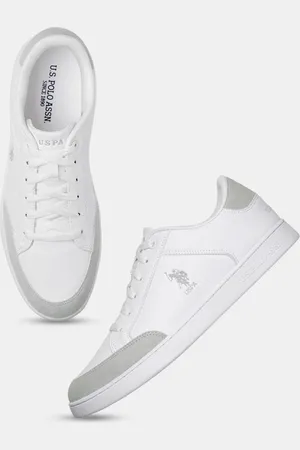 U.S. Polo Assn. Men Round Toe Lace-Ups PU Sneakers