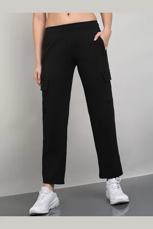 Moda Rapido Women Straight-Fit Mid Rise Cargo Track Pant