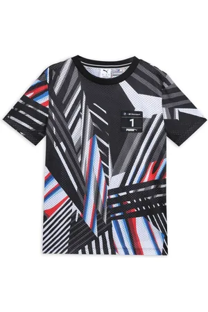 PUMA Kids BMW M Abstract Printed T-shirt