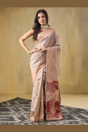 Rachna Woven Design Ready to Wear Banarasi Saree