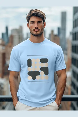 NOBERO Men Printed T-shirt
