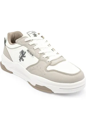 Red Tape Men Colourblocked Lace-Ups Round Toe PU Sneakers