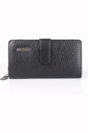Cimoni Textured Leather Two Fold Wallet