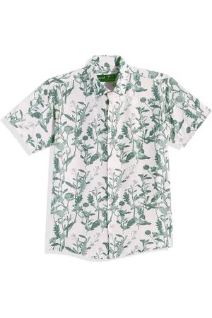 CAVIO Boys Comfort Floral Printed Casual Shirt
